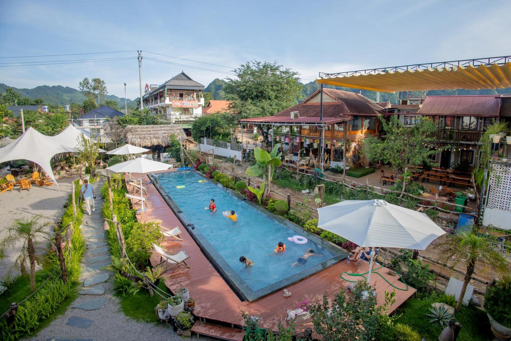 Noong Oi Homestay Мок Чау Екстериор снимка